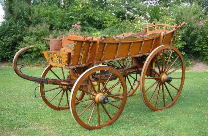 Luxe boerenwagen